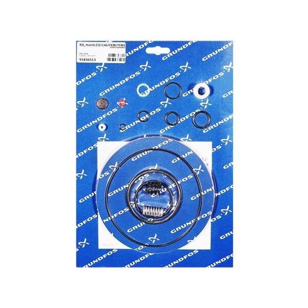 Grundfos Pump Repair Parts Kit, maint.Cl2/146/FKM/TFM1700, Dosing